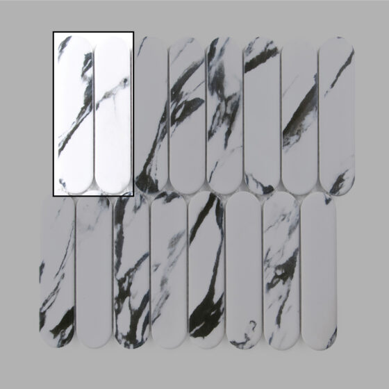 Sample Pills Arabescato Black matt