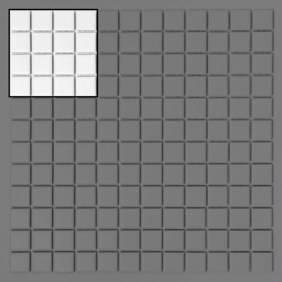 Sample Pixello White matt